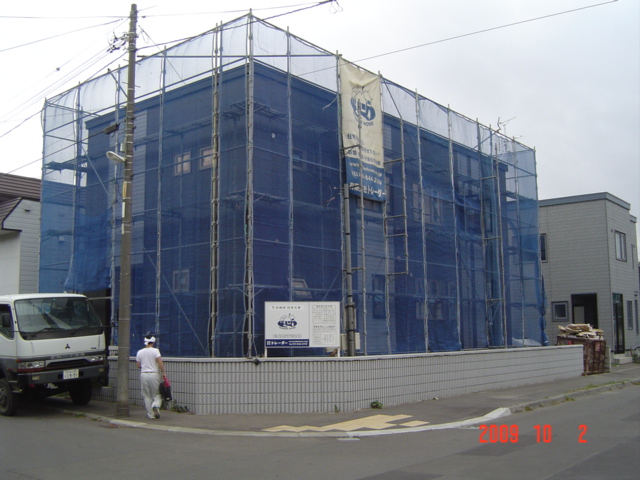 田畑邸サイディング貼完了.JPG