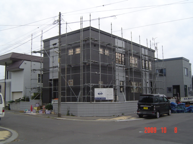 田畑邸足場解体.JPG